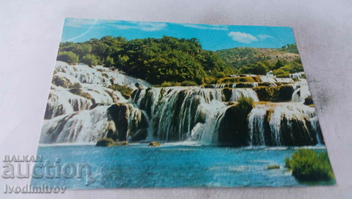 Καρτ ποστάλ Slapovi Krke