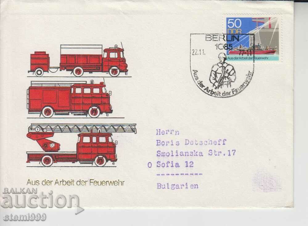 Warfare Postal Envelope Fire Protection