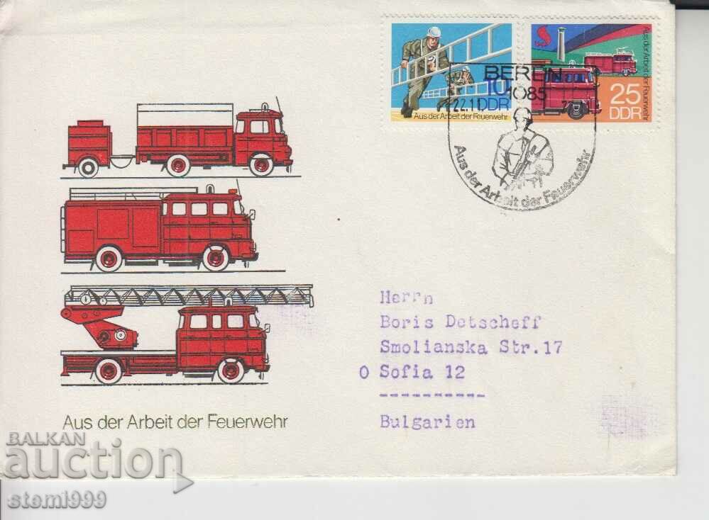 Warfare Postal Envelope Fire Protection