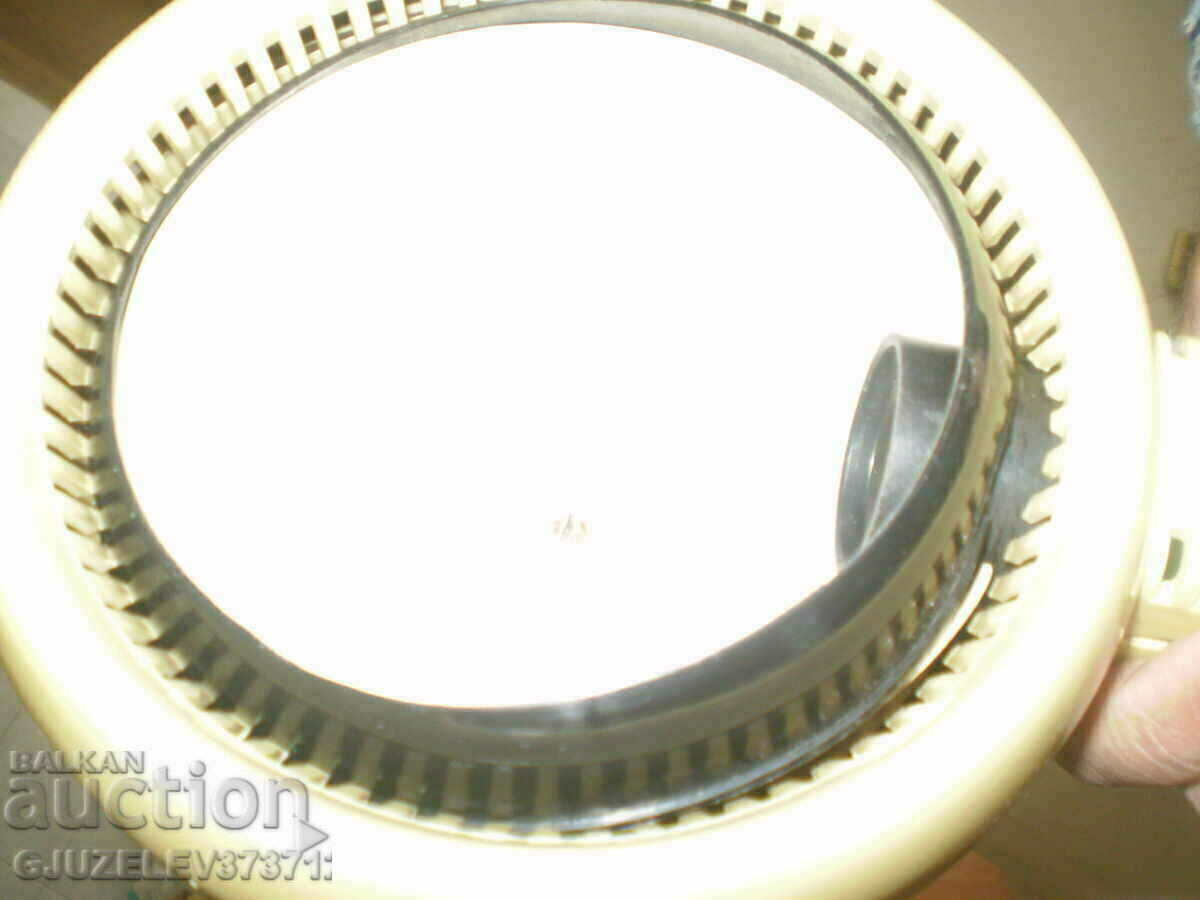 Old large USSR bakelite work lamp - 5