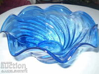 Large Cobalt Blue Glass Bowl
