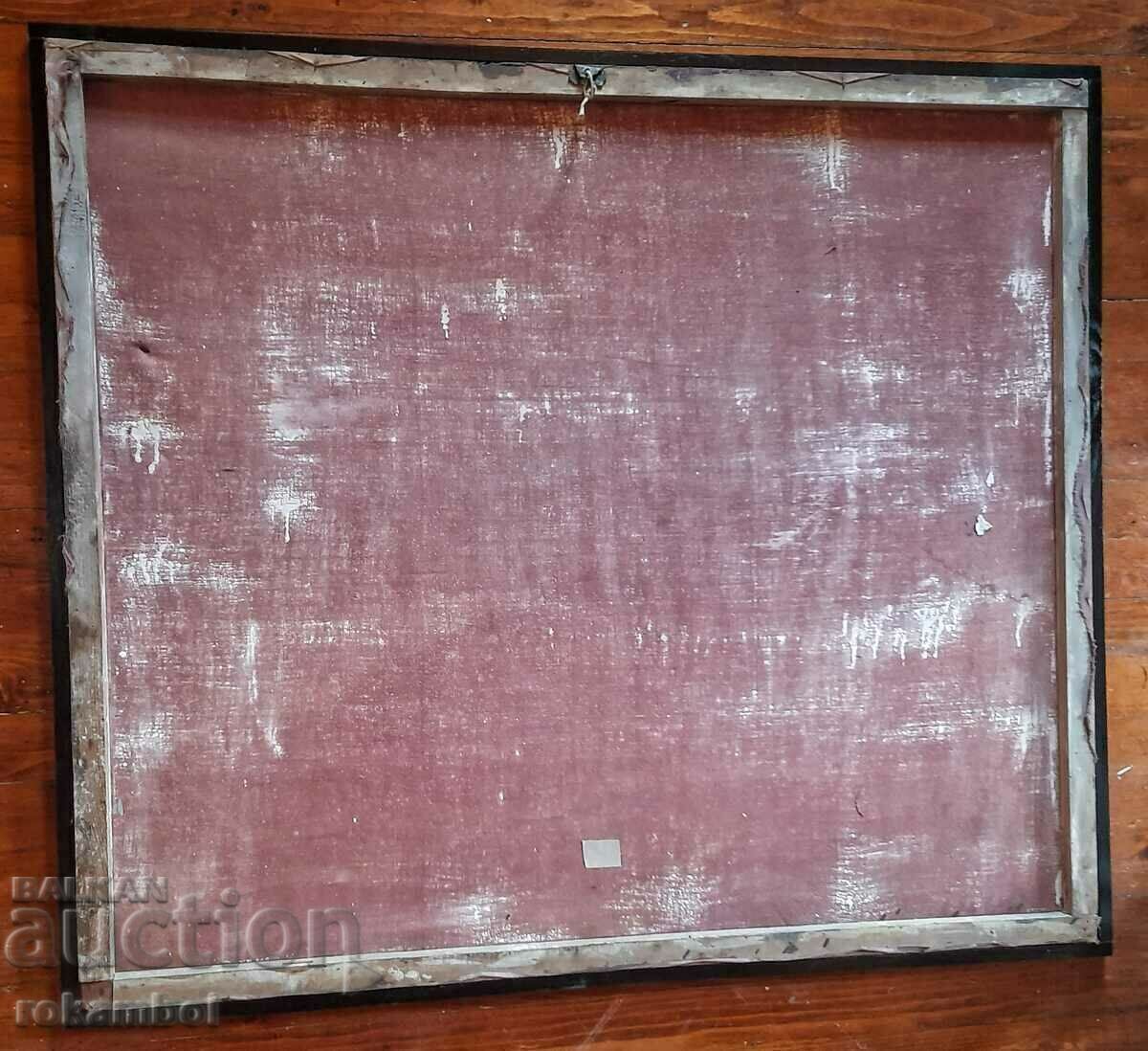 Large painting Industrial landscape by Asen Terziev with price 3500.00 BGN | € 1789.52 Large painting Industrial landscape by Asen Terziev with price 3500.00 BGN | € 1789.52