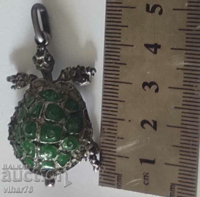 Livrarea PENDANT ȚESTOSĂ ARGINTĂ