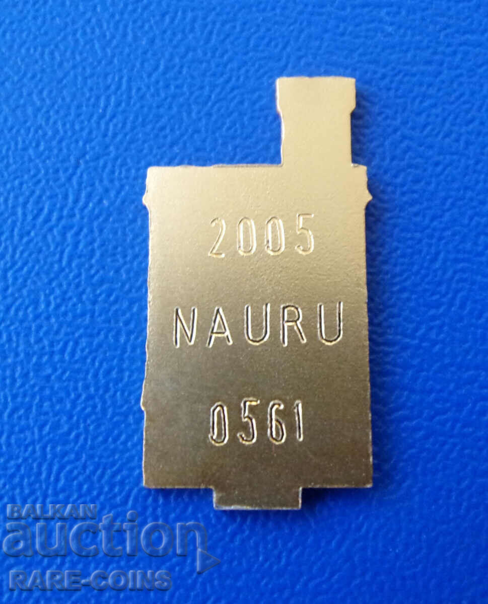 Nauru 10 Dollar 2005 Extremly Rare Original - 5