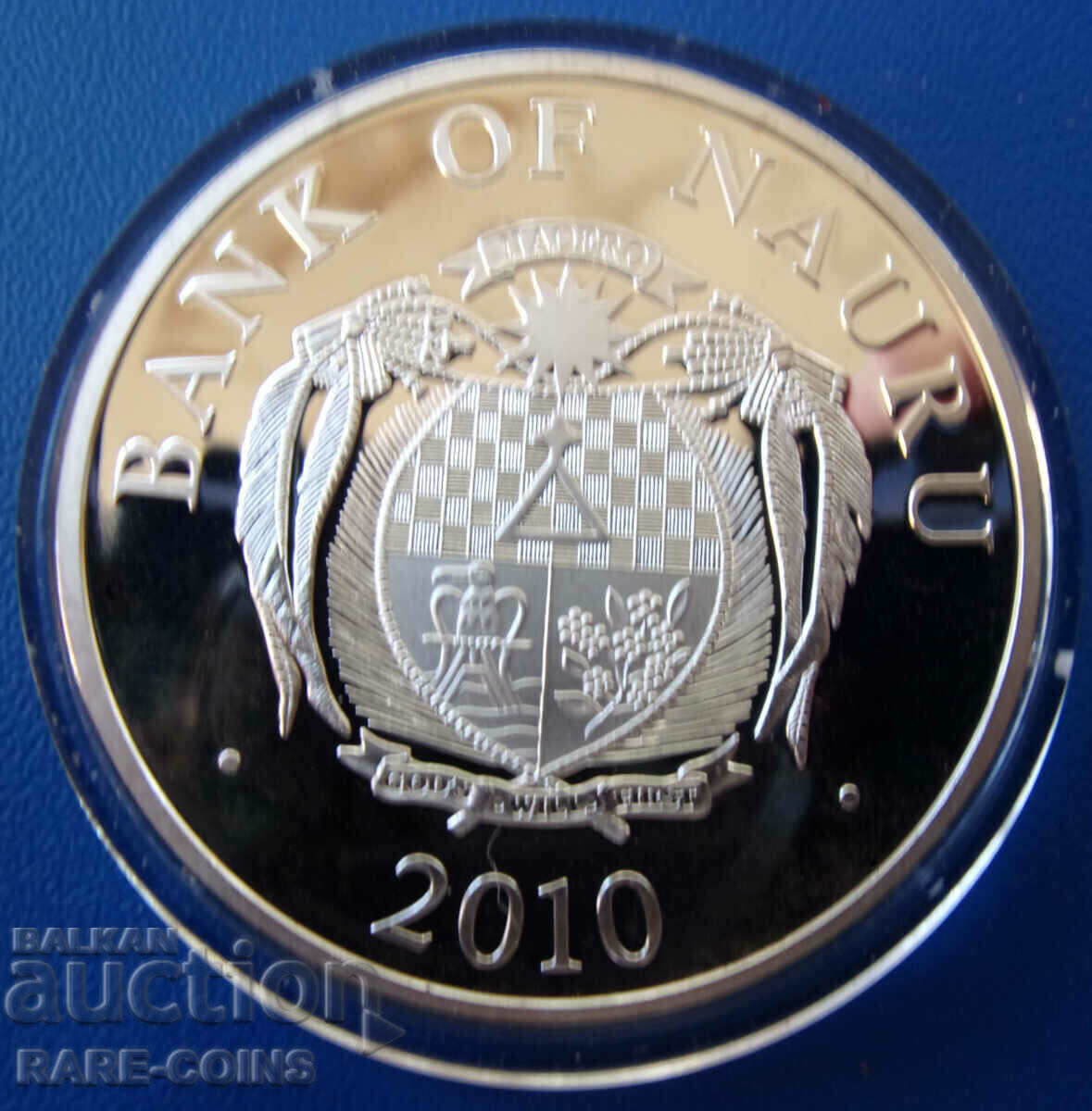 Auction  Nauru 10 Dollar 2010 Extremly Rare Original