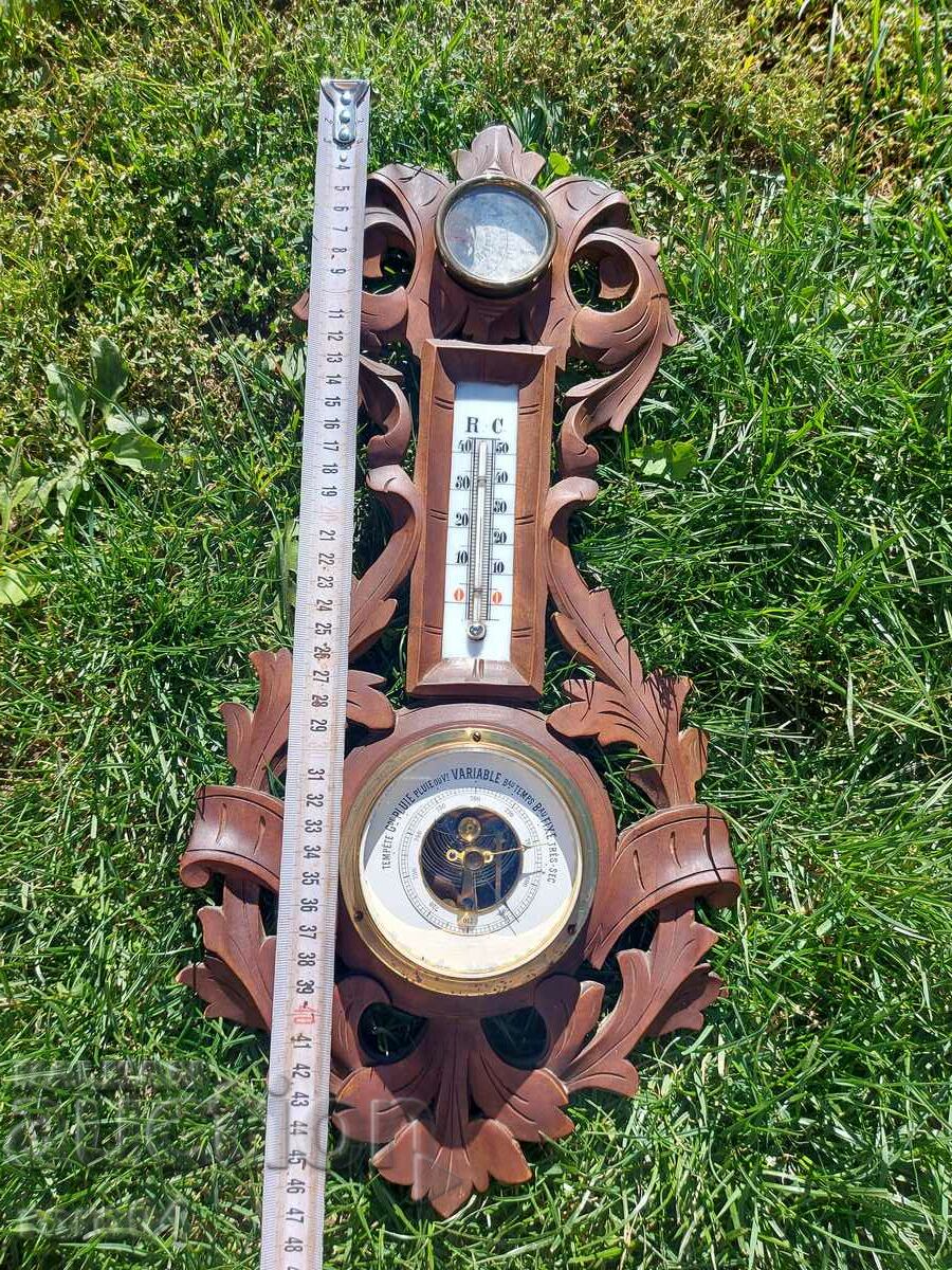 ΒΑΡΟΜΕΤΡΟ - ΘΕΡΜΟΜΕΤΡΟ - ΥΜΟΓΟΜΕΤΡΟ - ΞΥΛΟΓΛΥΠΤΙΚΟ με τιμή 427.50 BGN | € 218.58