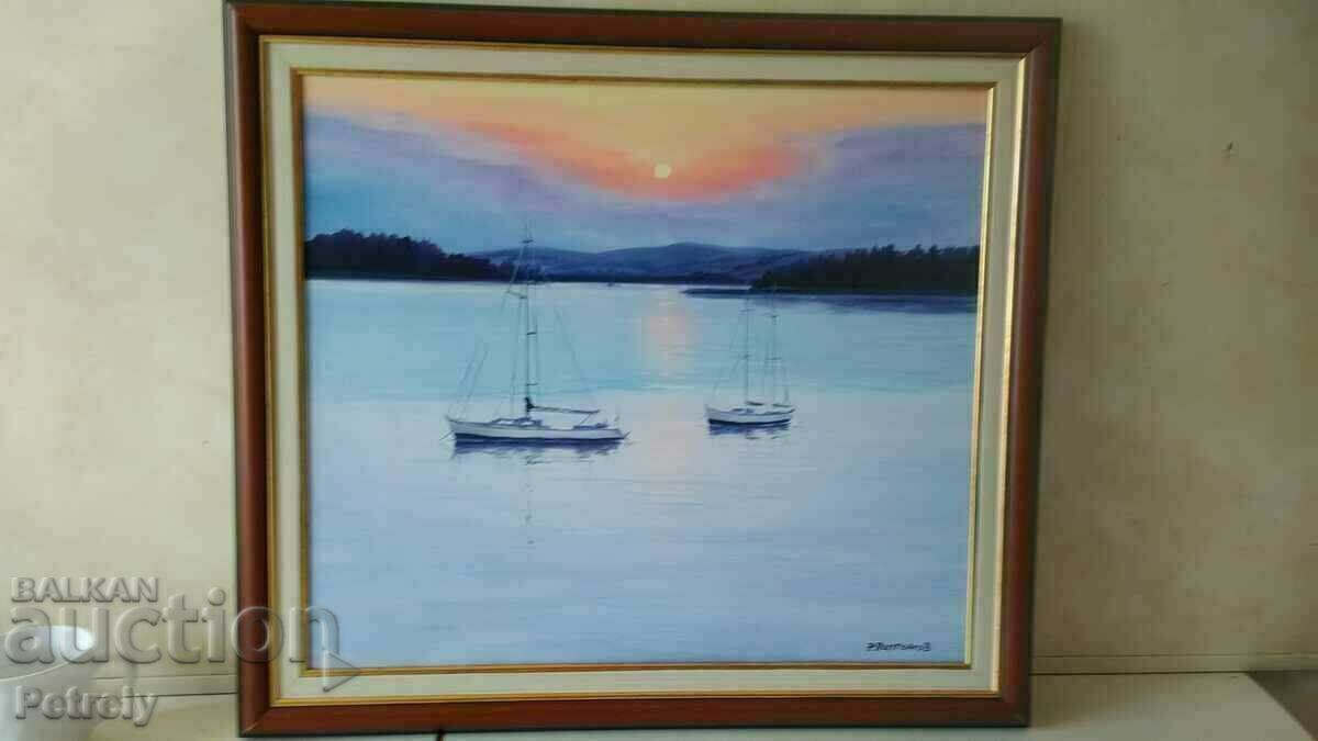 Delivery of Oil painting R. Poptomov