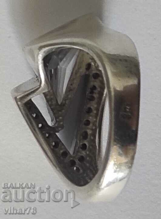 VERY BEAUTIFUL SILVER WOMEN'S RING - 6 VERY BEAUTIFUL SILVER WOMEN'S RING - 6