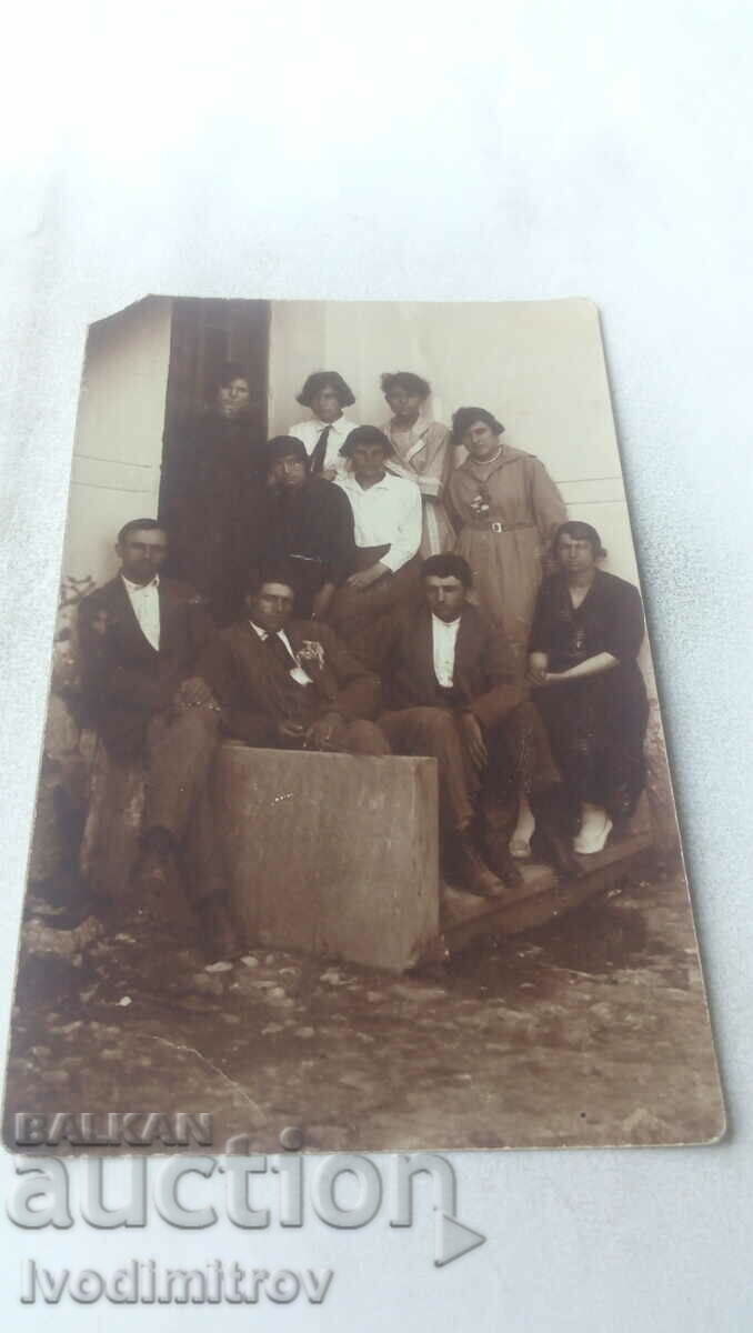 Foto bărbați și femei 1921