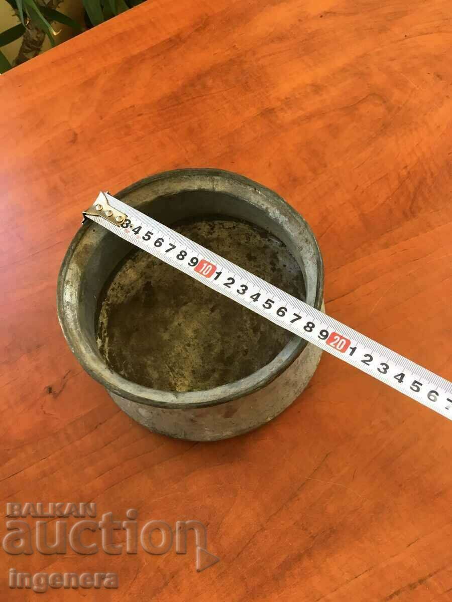 BOILER BOILER DISH POT BOWL HONEY COPPER VAZROZHDENSKI-490 GR with price 55.00 BGN | € 28.12 BOILER BOILER DISH POT BOWL HONEY COPPER VAZROZHDENSKI-490 GR with price 55.00 BGN | € 28.12