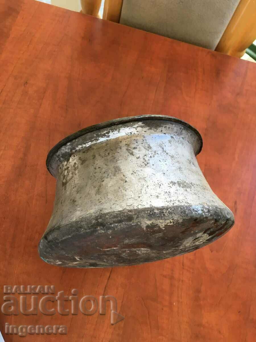 BOILER BOILER DISH POT BOWL HONEY COPPER VAZROZHDENSKI-490 GR - 7 BOILER BOILER DISH POT BOWL HONEY COPPER VAZROZHDENSKI-490 GR - 7