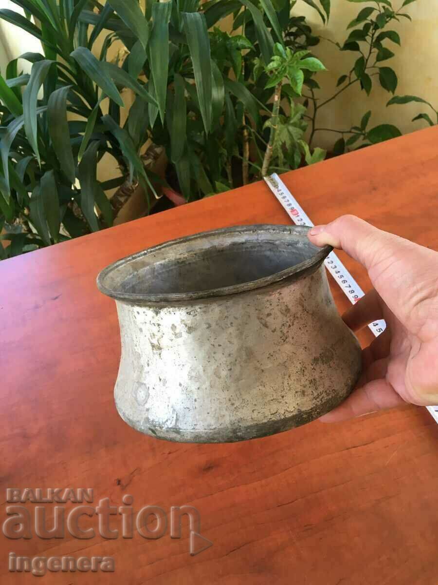 BOILER BOILER DISH POT BOWL HONEY COPPER VAZROZHDENSKI-490 GR BOILER BOILER DISH POT BOWL HONEY COPPER VAZROZHDENSKI-490 GR