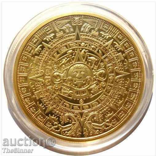 GOLD PLAQUE COIN PLAQUE The Mayan Prophecy with price 14.99 BGN | € 7.66