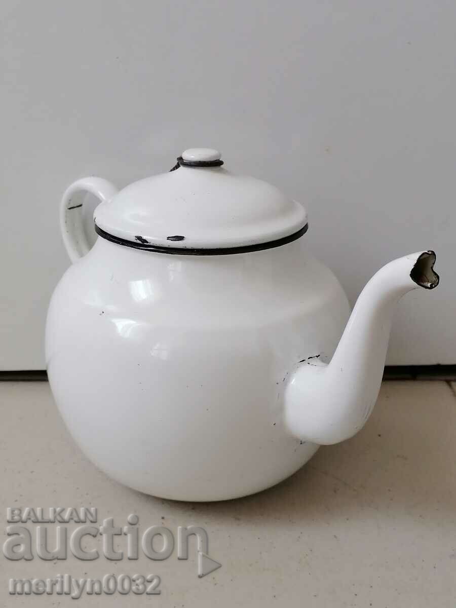 Livrarea Ceainic emailat din soca, vas cu email NRB Livrarea Ceainic emailat din soca, vas cu email NRB