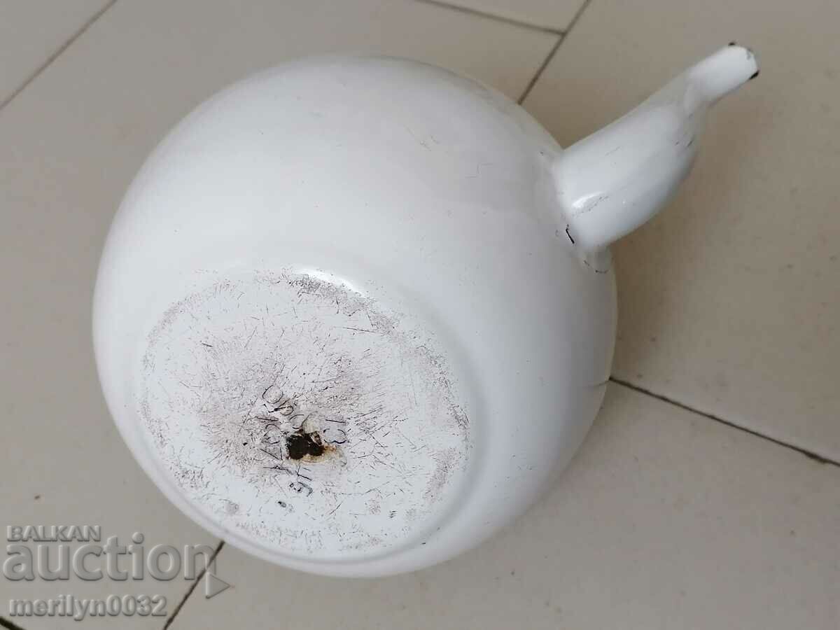 Ceainic emailat din soca, vas cu email NRB - 7 Ceainic emailat din soca, vas cu email NRB - 7