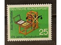 Germany 1972 Anniversary / Lithographic Method MNH
