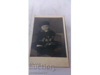 Φωτογραφία Lovech Μικρό αγόρι σε μια καρέκλα 1930