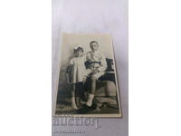 Снимка Молче и момиче 1936