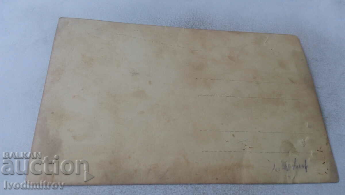 Photo Officer with a black horse with price 3.45 BGN | € 1.76