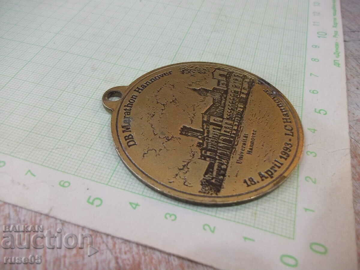 Auction Medal "DB Marathon Hannover" Auction Medal "DB Marathon Hannover"