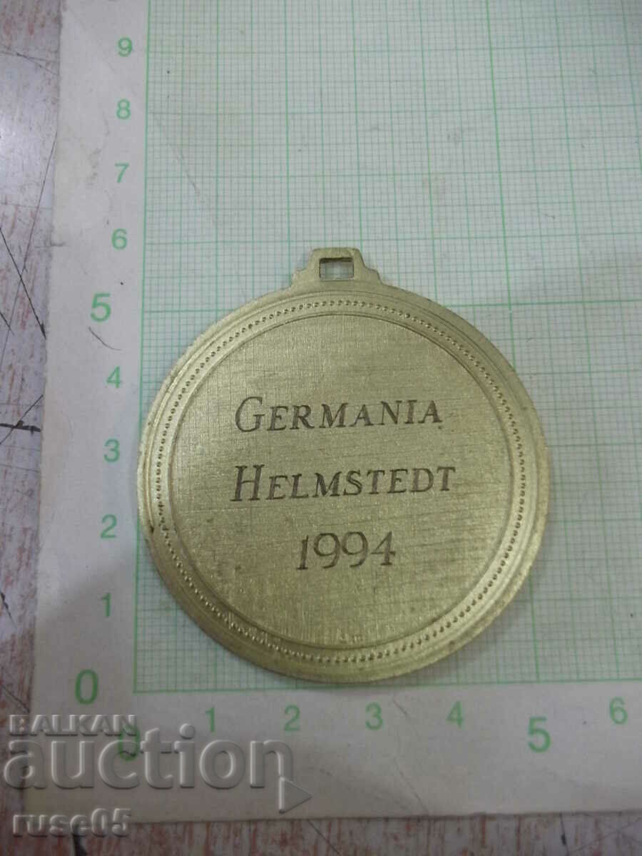 Medal "GERMANIA HELMSTEDT 1994" with price 5.00 BGN | € 2.56 Medal "GERMANIA HELMSTEDT 1994" with price 5.00 BGN | € 2.56