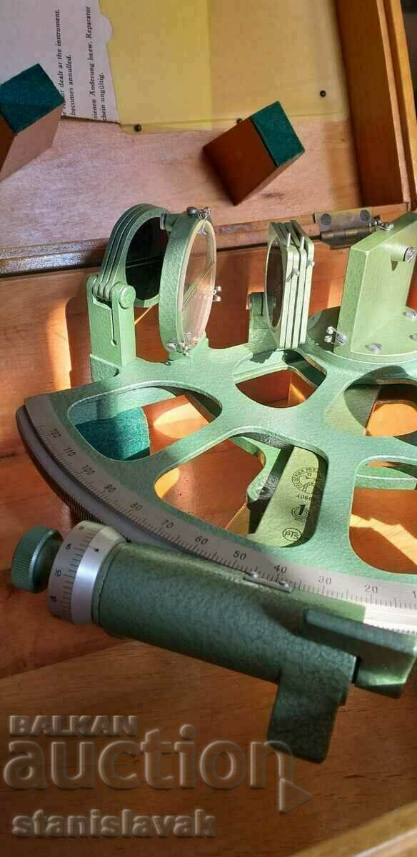 A ship's sextant