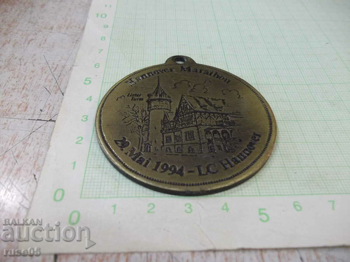 Auction  Medal "Hannover Marathon 29. Mai 1994 - LC Hannover"