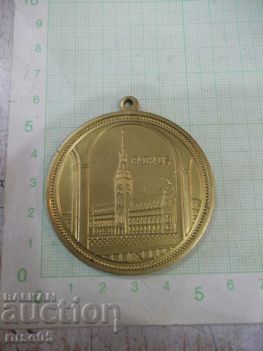 Medalia "1988 3.hanse - Maraton Hamburg"