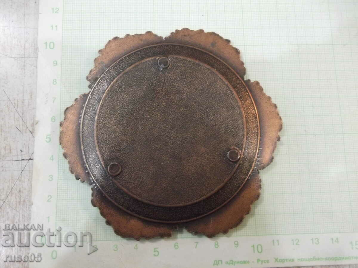 Ornamental metal plate with price 10.00 BGN | € 5.11 Ornamental metal plate with price 10.00 BGN | € 5.11
