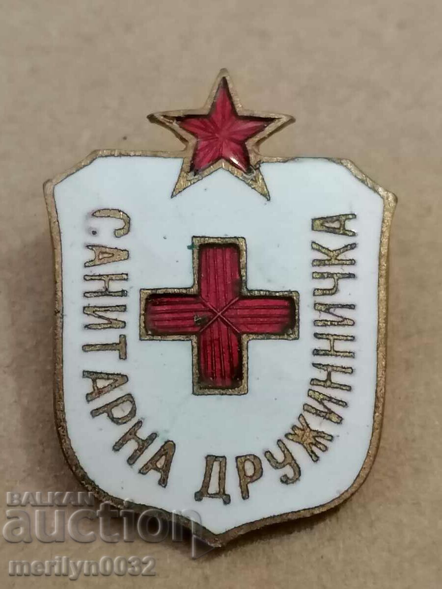 Badge Sanitary Warden Medal Badge - 6 Badge Sanitary Warden Medal Badge - 6