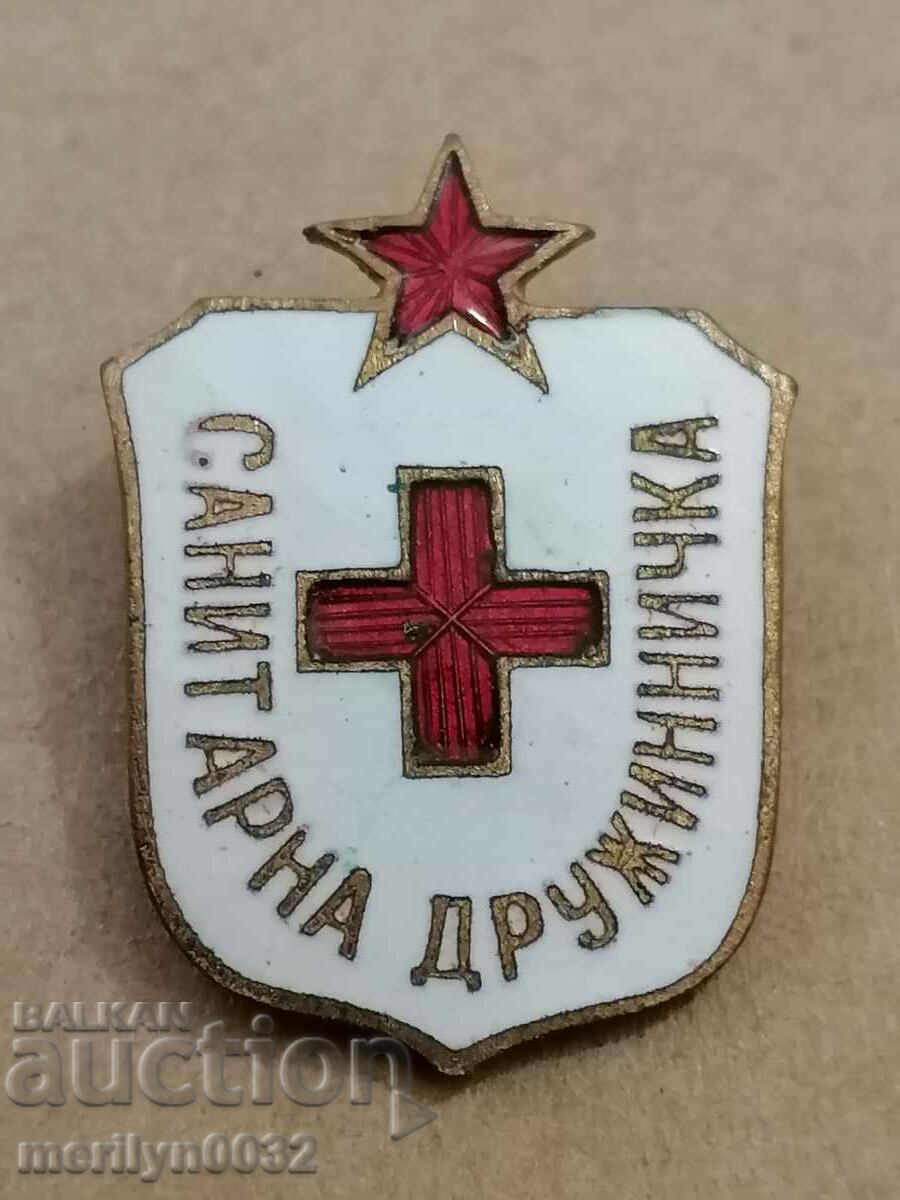 Badge Sanitary Warden Medal Badge