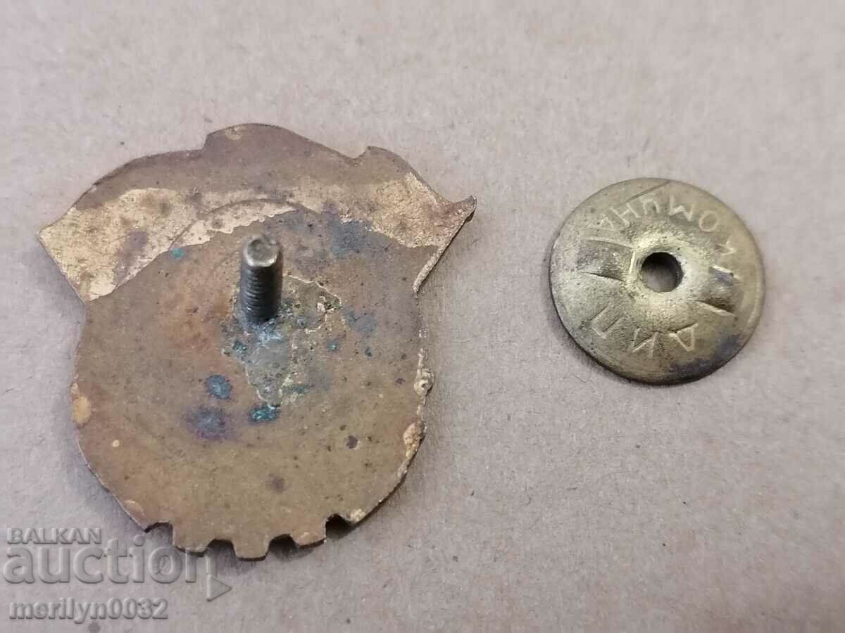 Breastplate Ready for Labor and Defense Medal Badge - 5