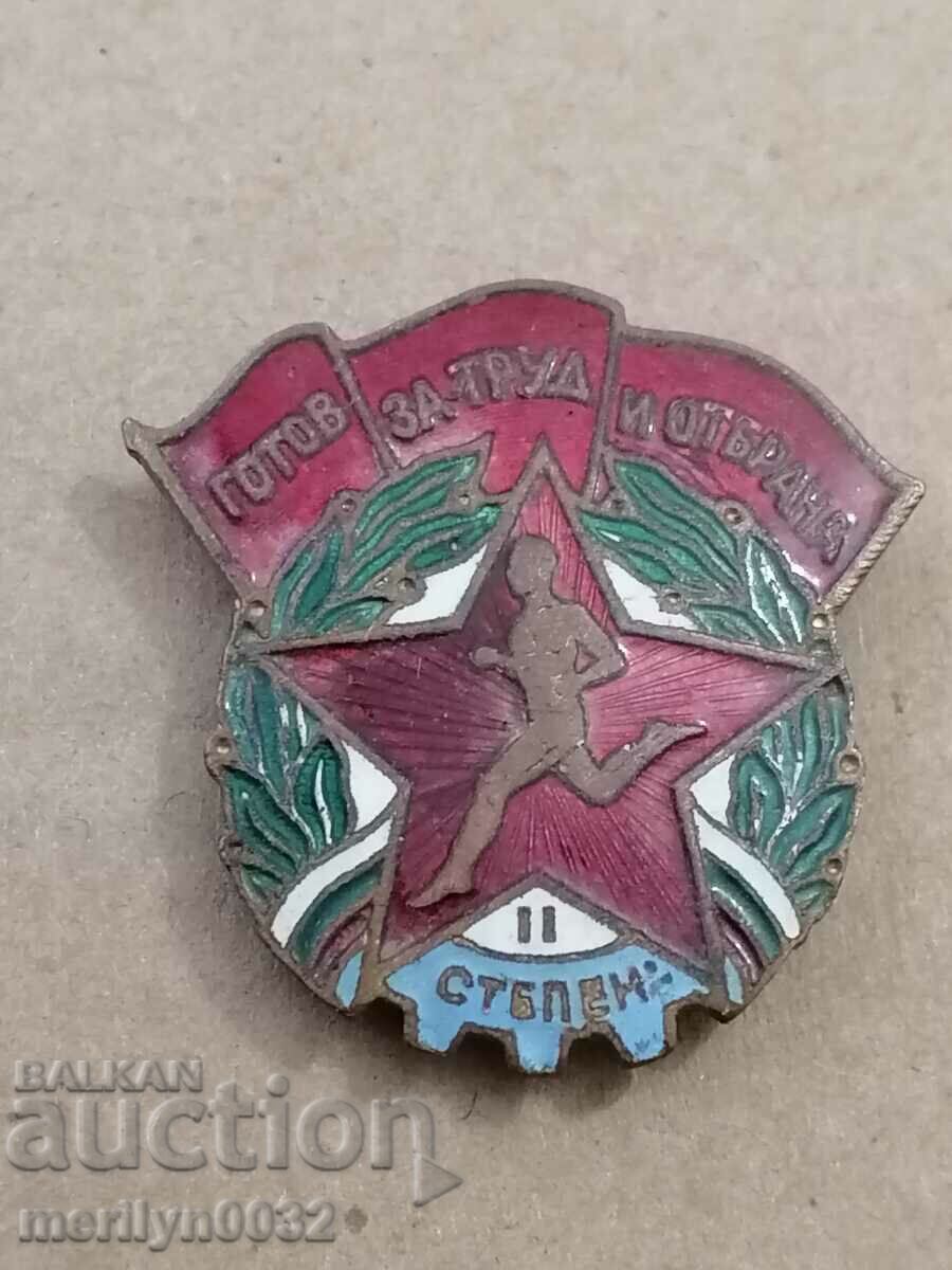 Breastplate Ready for Labor and Defense Medal Badge - 6