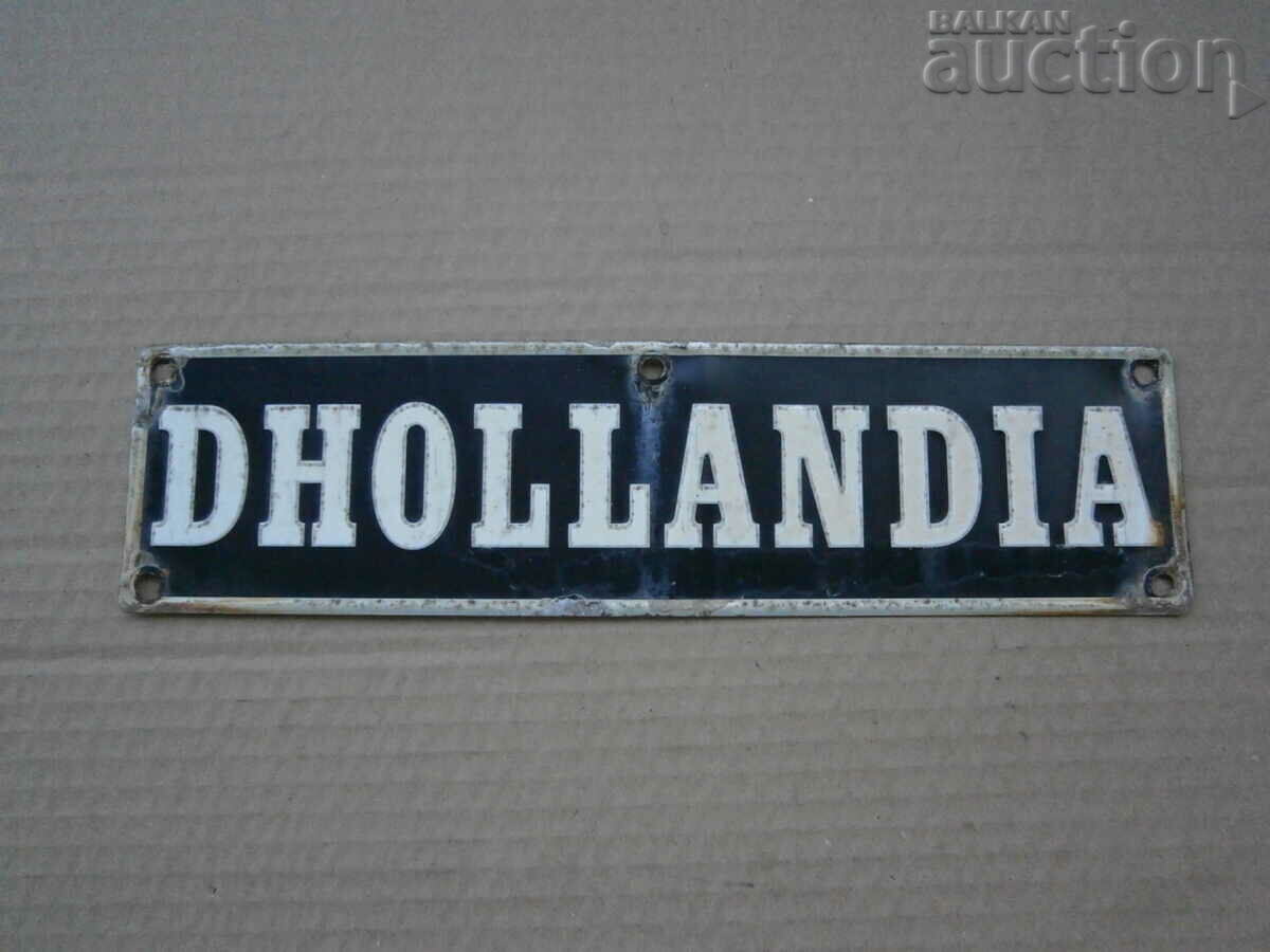retro vintage plate plate DHOLLANDIA with price 31.00 BGN | € 15.85 retro vintage plate plate DHOLLANDIA with price 31.00 BGN | € 15.85
