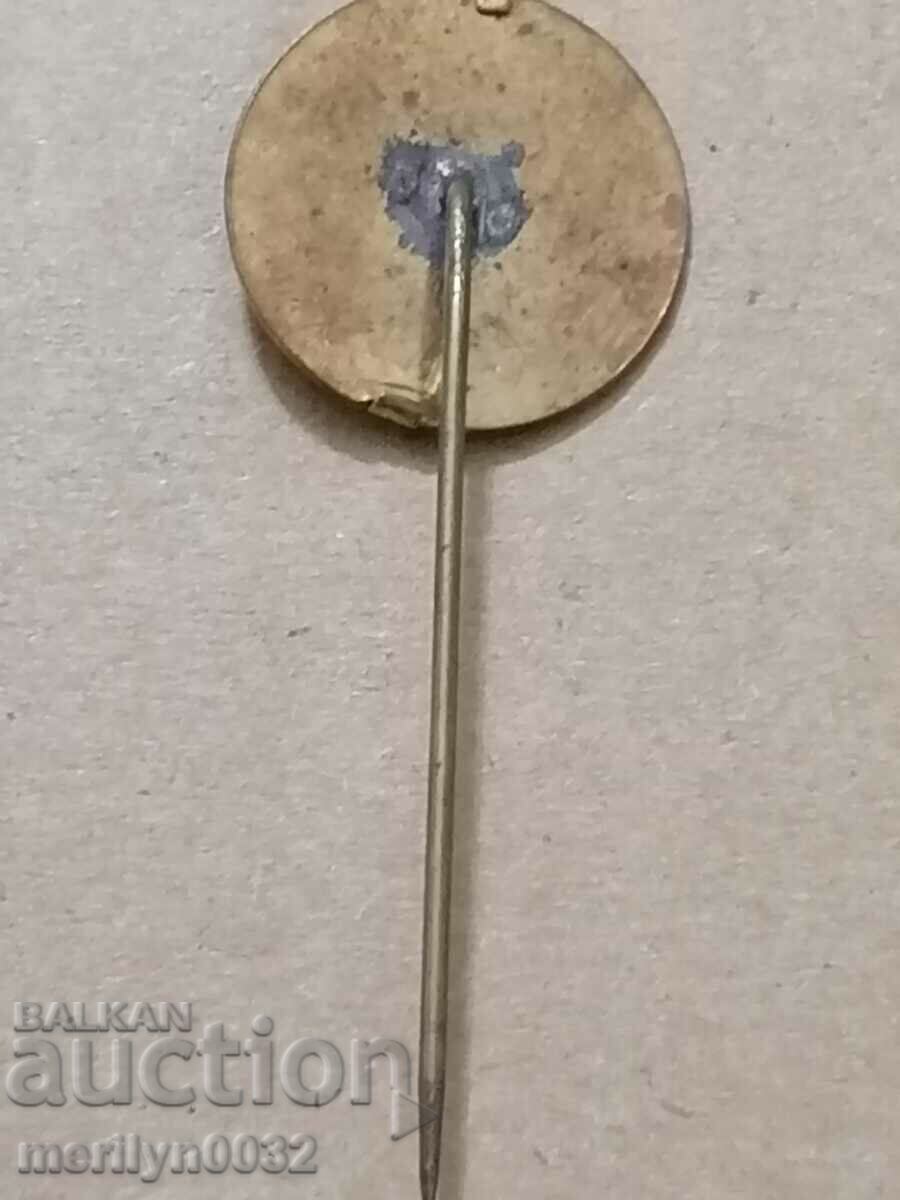 Auction Badge Bulgarian Trade Union medal badge Auction Badge Bulgarian Trade Union medal badge