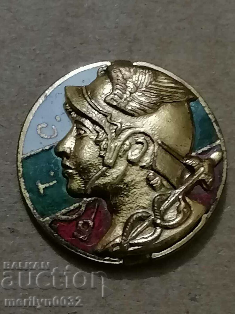 Delivery of Badge Bulgarian Trade Union medal badge Delivery of Badge Bulgarian Trade Union medal badge