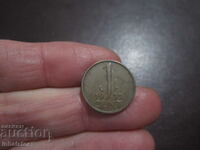 1953 год 1 цент Холандия -