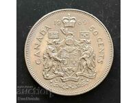 Canada. 50 de cenți 1969