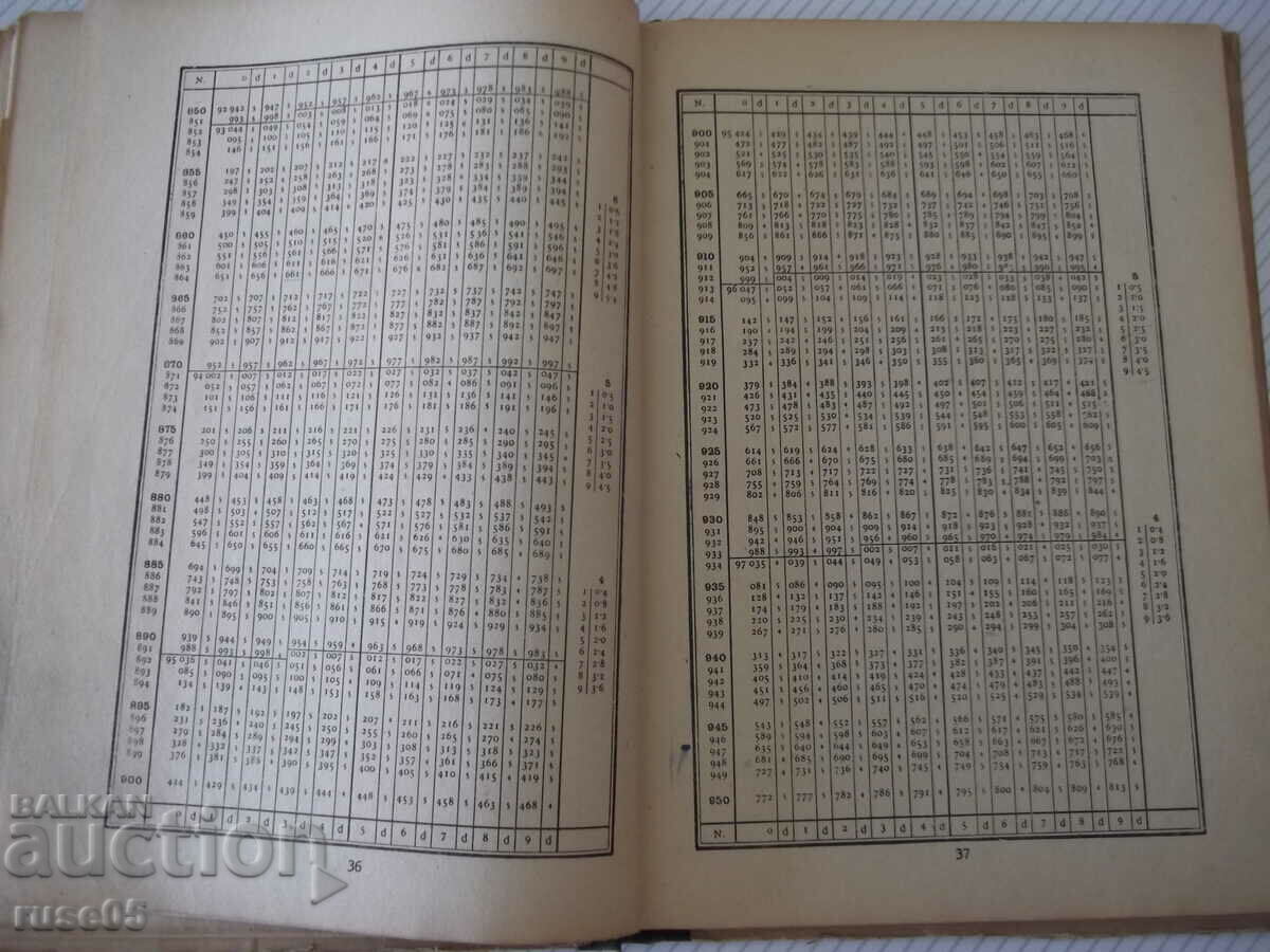 Delivery of Book "Five-digit logarithm. and other tables - R. Andreychin" - 124 p Delivery of Book "Five-digit logarithm. and other tables - R. Andreychin" - 124 p