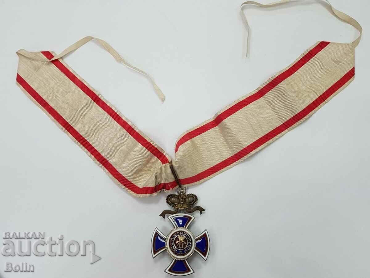 Παράδοση Πολύ σπάνιο στρατιωτικό τάγμα Μαυροβουνίου - Danilo 3ου βαθμού Παράδοση Πολύ σπάνιο στρατιωτικό τάγμα Μαυροβουνίου - Danilo 3ου βαθμού