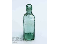 Square glass bottle 120 ml.