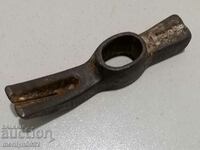 Old carpenter's hammer, tool