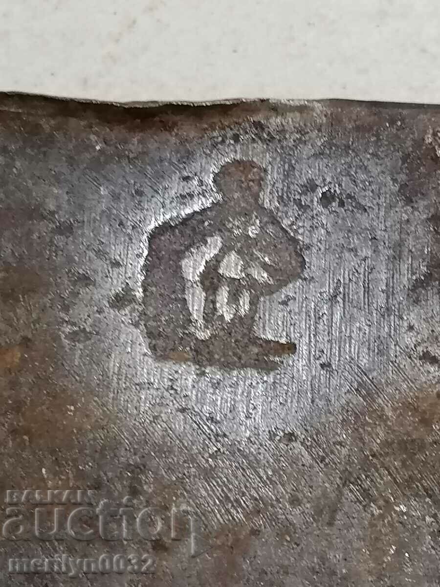 Hand-forged branded saber, blade, knife, axe with price 48.00 BGN | € 24.54 Hand-forged branded saber, blade, knife, axe with price 48.00 BGN | € 24.54