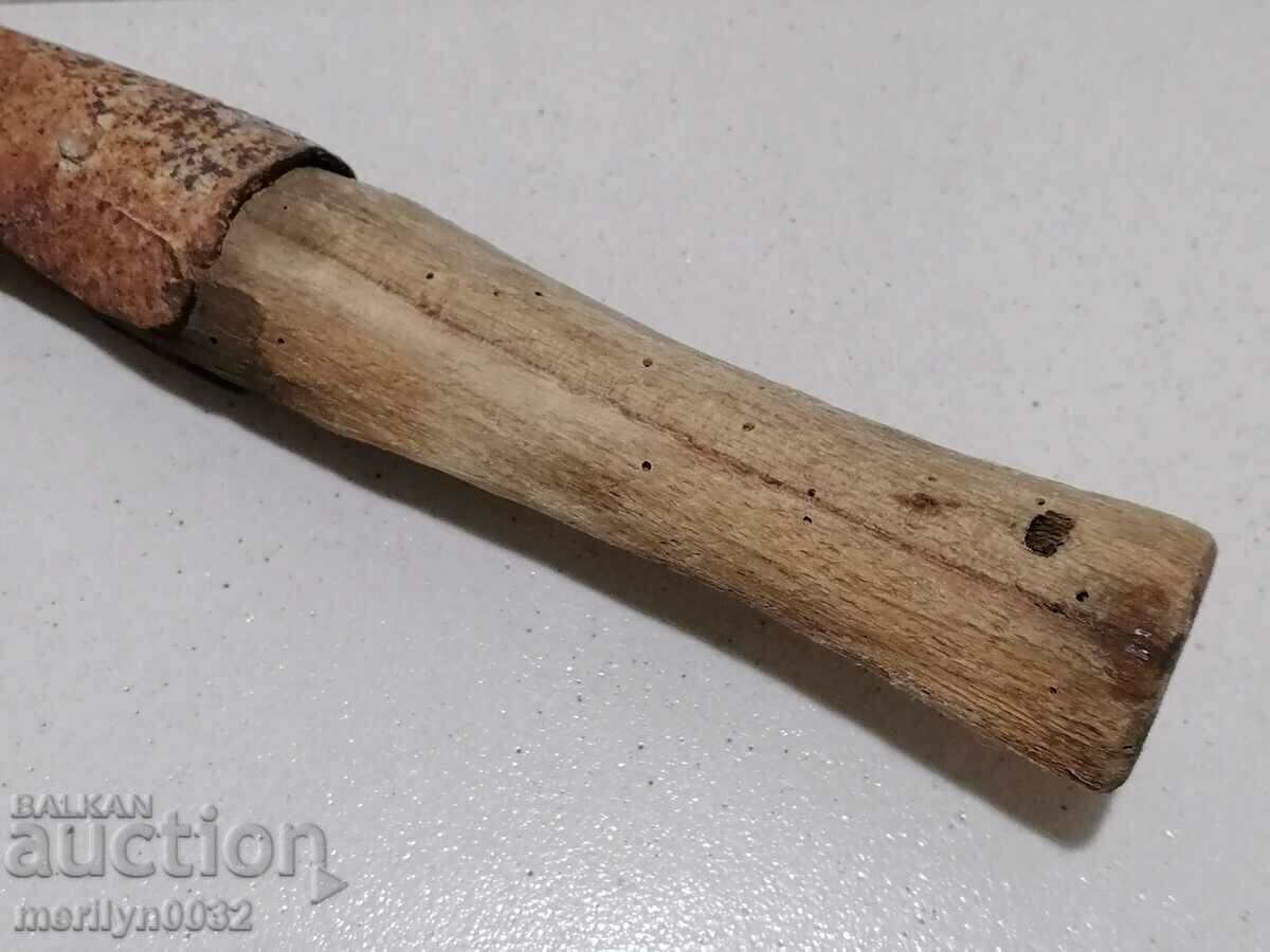 Delivery of Old hand forged koser machete wrought iron saber knife Delivery of Old hand forged koser machete wrought iron saber knife