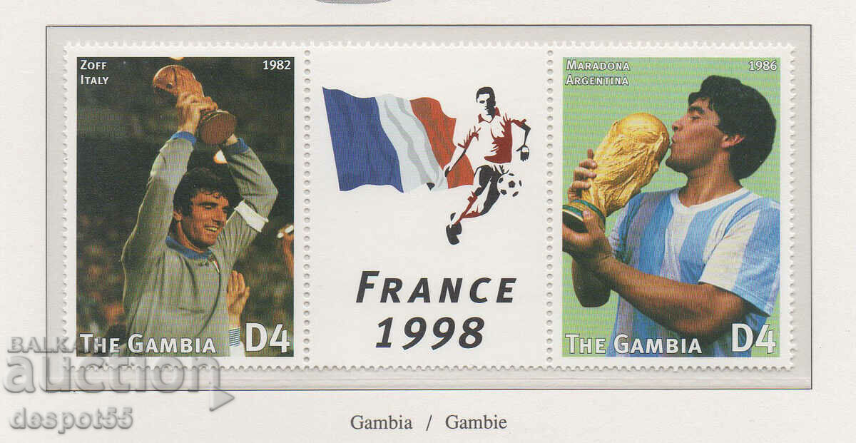 1997. Гамбия. Световно първенство по футбол - Франция '98.