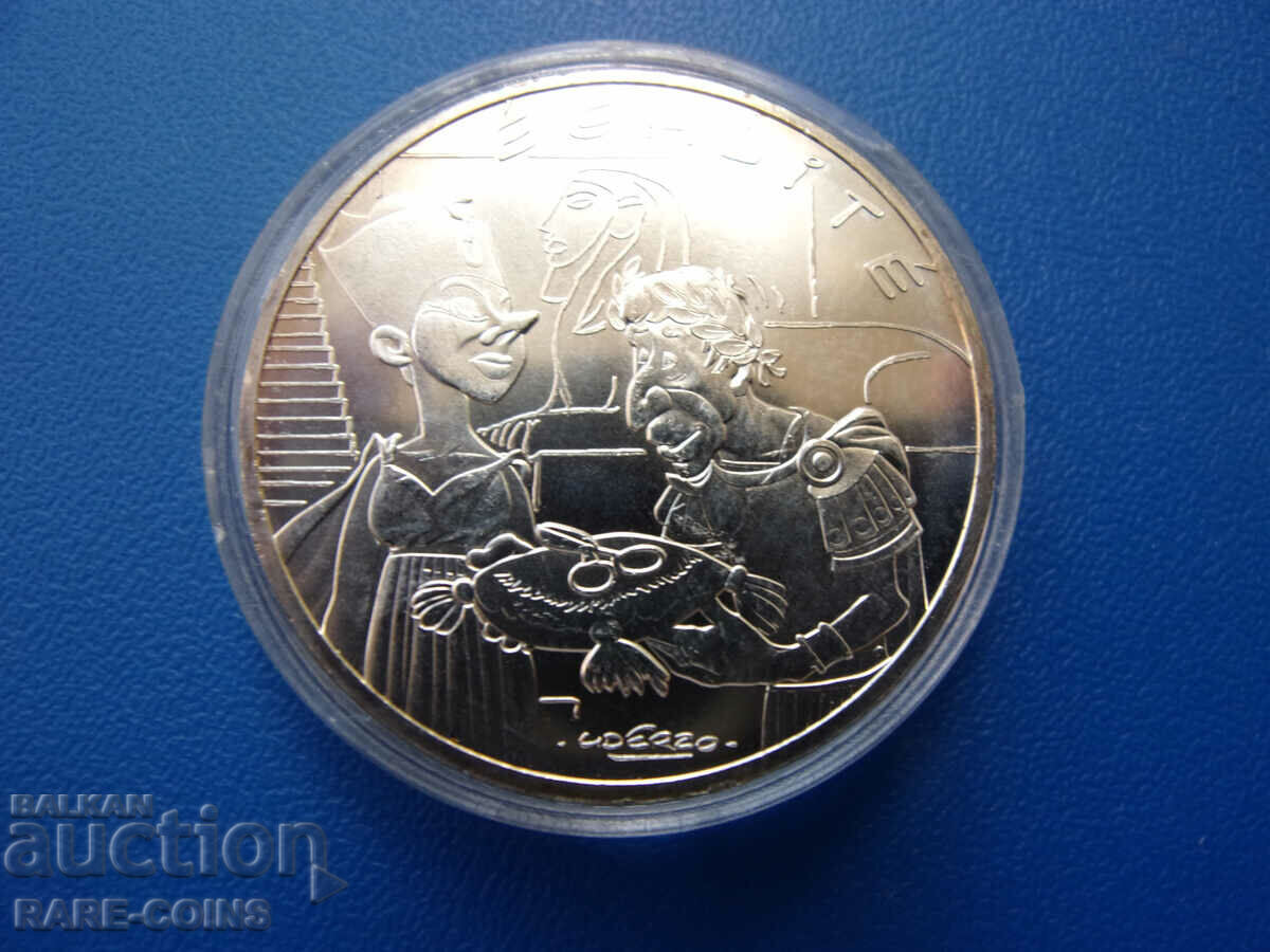 France 10 Euro 2015 Asterix and Obelix UNC PROOF Rare