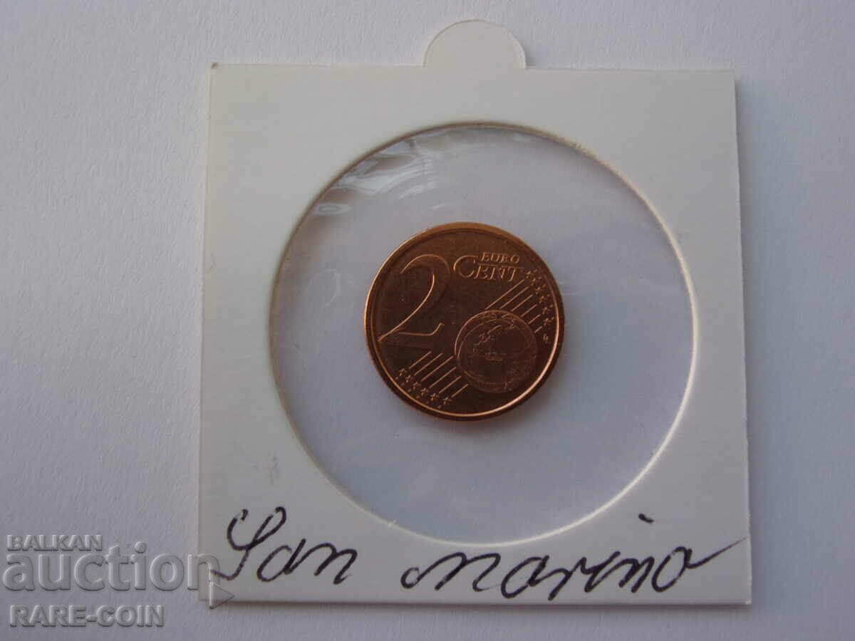 RS(46) Сан Марино- 2 евро цента 2006 UNC.БЗЦ с цена € 1.02 | 1.99 лв.