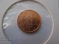 RS(46) Сан Марино- 2 евро цента 2006 UNC.БЗЦ
