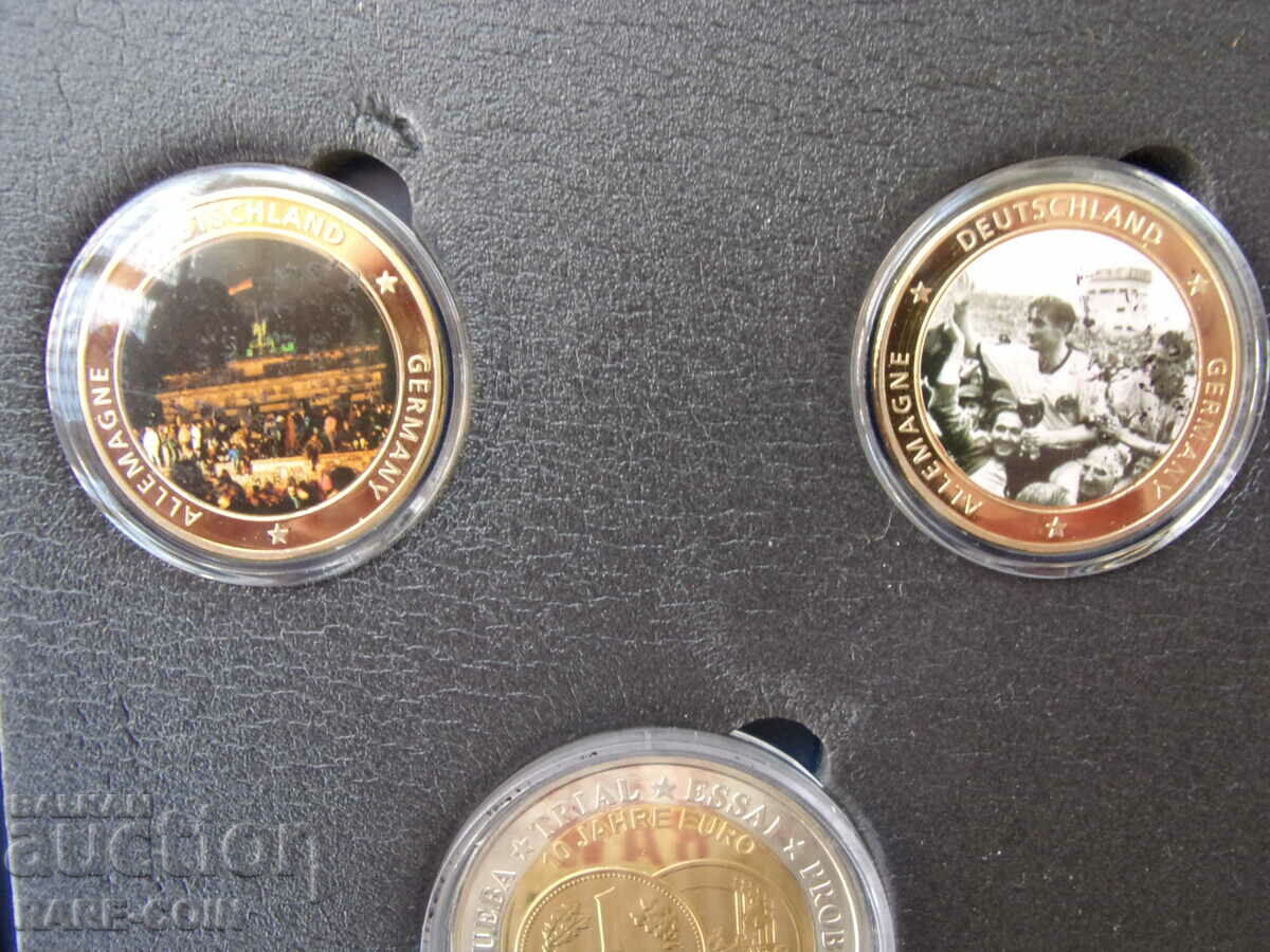 RS(46) Germania- Set 10 euro PROOF 2009 + 4 Medalii.BZC - 5