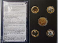 RS(46) Germany- Set 10 euros PROOF 2009 + 4 Medals.BZC